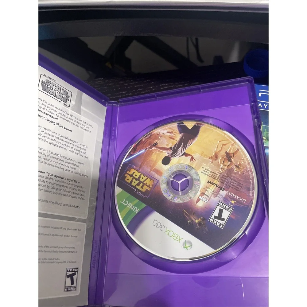 Xbox 360 Kinect game inc Kinect Star Wars